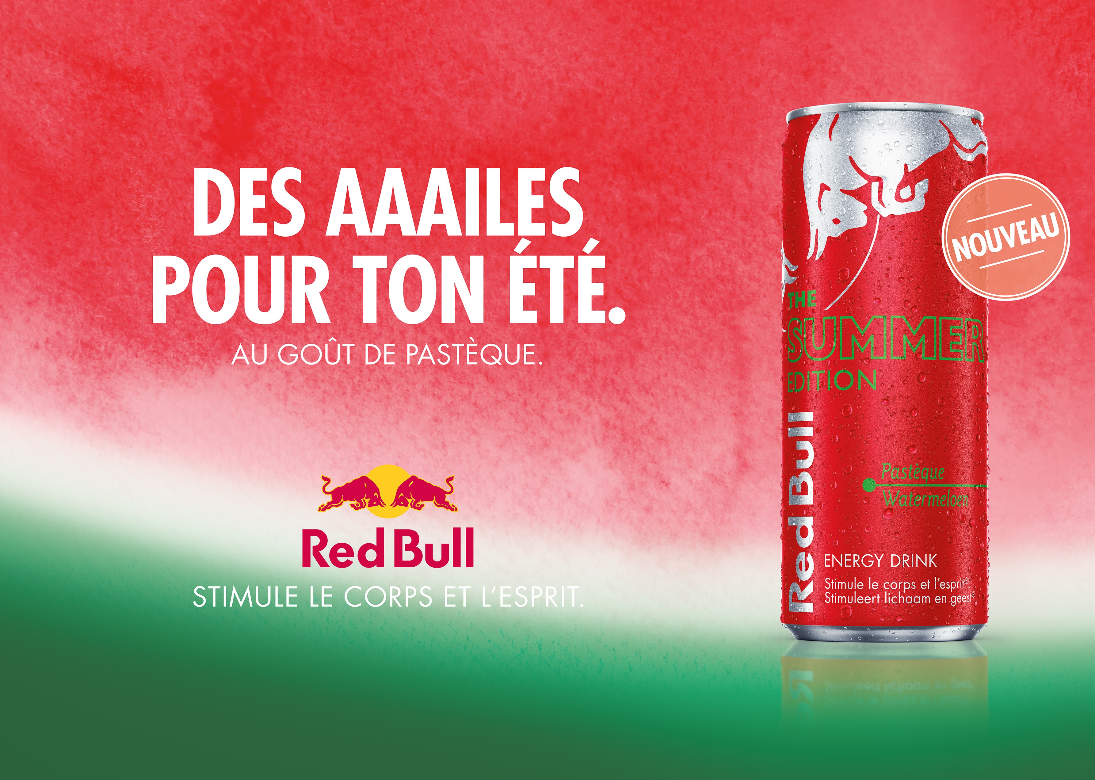 Red Bull lance « Red Bull Summer Edition » Jet Import